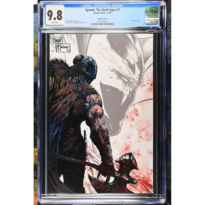 Spawn The Dark Ages: #1 [Liam Sharp & Todd Mcfarlane CGC 9.8 CVR E - 1:250] 2025