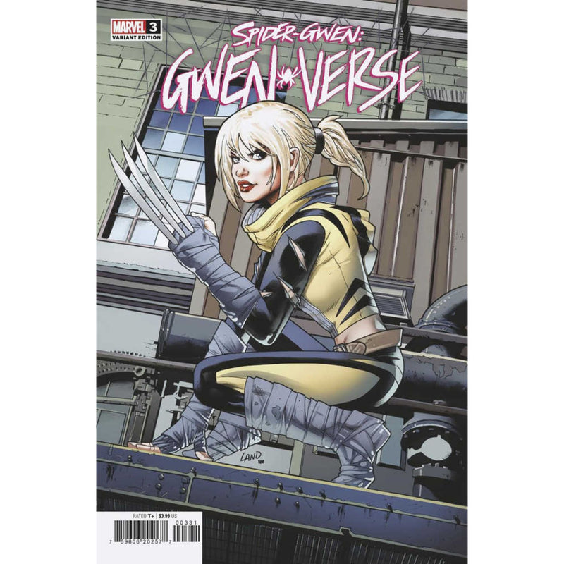 Spider-Gwen Gwenverse: #3 [Greg Land Homage CVR C] 2022 Comics Marvel Comics