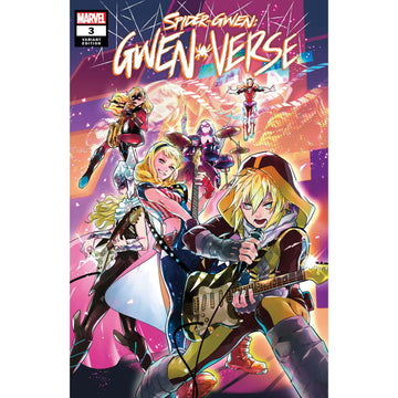 Spider-Gwen Gwenverse: #3 [Nao Fuji CVR D - 1:25] 2022 Comics Marvel Comics