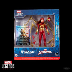 Spider-Man Legends x Magic the Gathering: Iron Spider Action Figure and Card Toys & Games Marvel