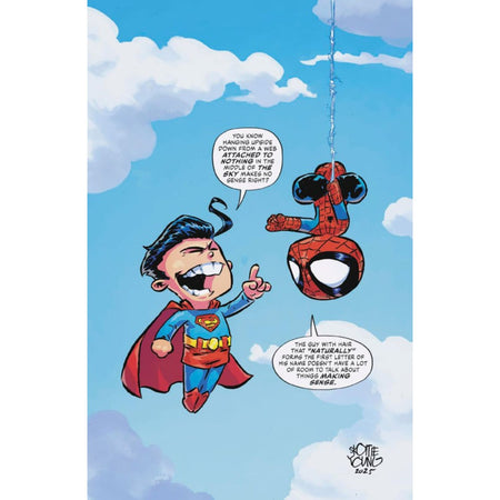 Spider-Man/Superman: #1 [Skottie Young Virgin CVR I] 2026 Comics Marvel Comics