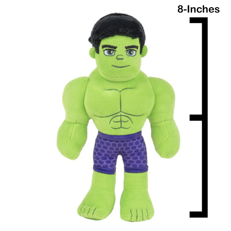 Spidey and Friends: 8-Inch Little Plush - Hulk Toys & Games Jazwares   