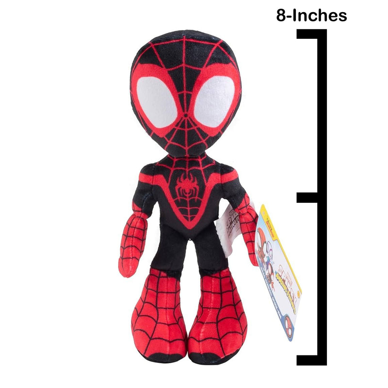 Spidey and Friends: 8-Inch Little Plush - Miles Morales Toys & Games Jazwares   