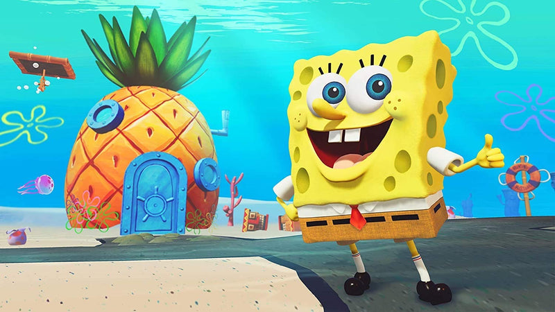 Spongebob Squarepants: Battle For Bikini Bottom Rehydrated - Shiny Edition [Nintendo Switch] Nintendo Switch Video Game THQ Nordic