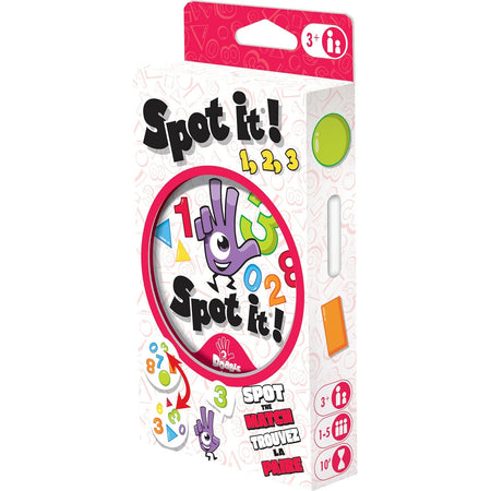 Spot It! - Dobble 1,2,3 Blister [Board Games, 2-8 Players] Board Game Asmodee   