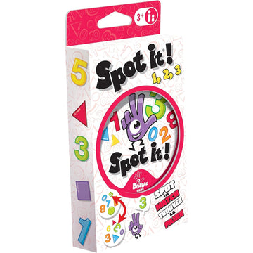 Spot It! - Dobble 1,2,3 Blister [Board Games, 2-8 Players] Board Game Asmodee   