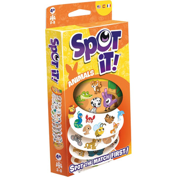 Spot It! - Dubble Animals Blister [Board Games, 2-8 Players] Board Game Asmodee   