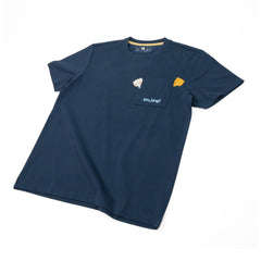 Giordano X Milk Mocha Bear: Peek-a-Pocket T-Shirts Milk Mocha Bear