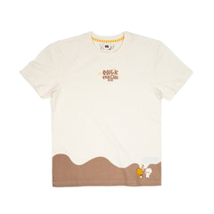 Giordano X Milk Mocha Bear: Painting Around T-Shirts Milk Mocha Bear