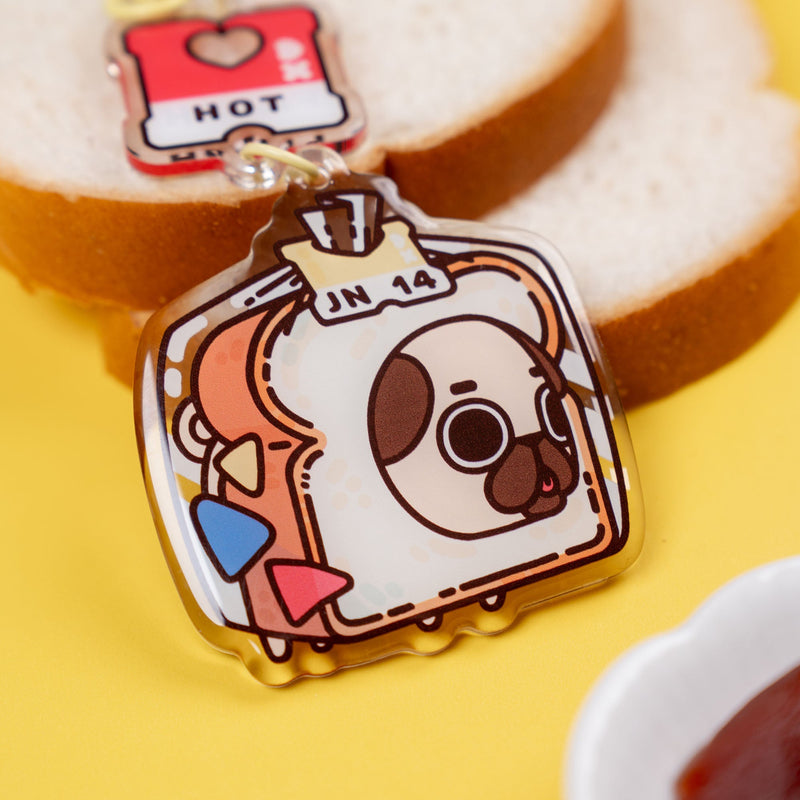 Fresh Bread Puglie Acrylic Keychain Accessory Puglie Mart