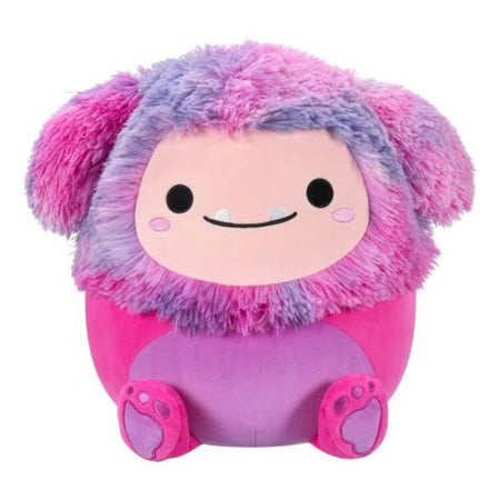 Squishmallows: Woxie the Magenta Bigfoot 12-Inch Plush Toys & Games Jazwares   