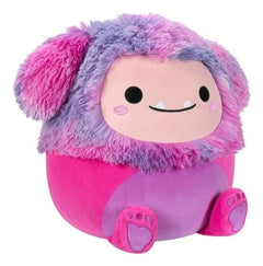 Squishmallows: Woxie the Magenta Bigfoot 12-Inch Plush Toys & Games Jazwares   