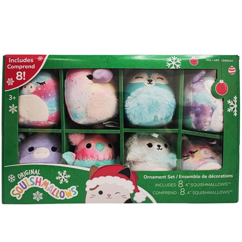 Squishmallows: 8-Pack Fantasy Ornament 2023 Set Toys & Games Kellytoy   