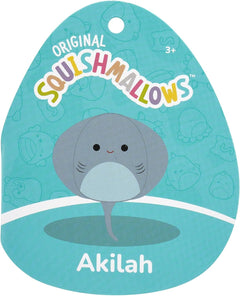 Squishmallows: Akilah the Ray 12" Plush Toys & Games Jazwares