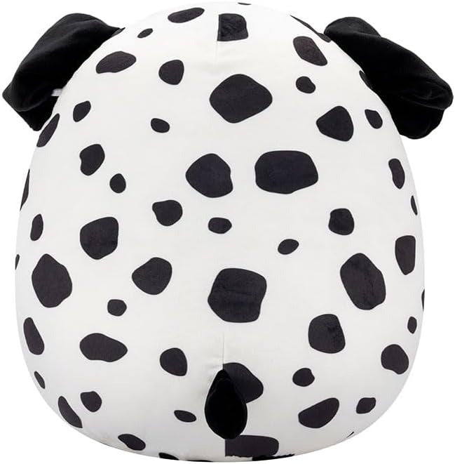 Squishmallows: Dustin the White Dalmation 12" Plush Toys & Games Jazwares