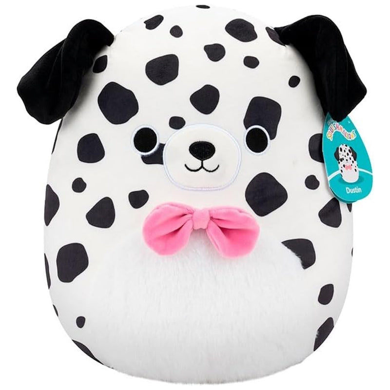 Squishmallows: Dustin the White Dalmation 12" Plush Toys & Games Jazwares