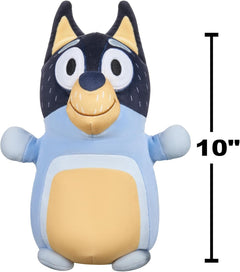 Squishmallows: HugMees Bluey Plush - Bandit - 10" Plush Toys & Games Jazwares