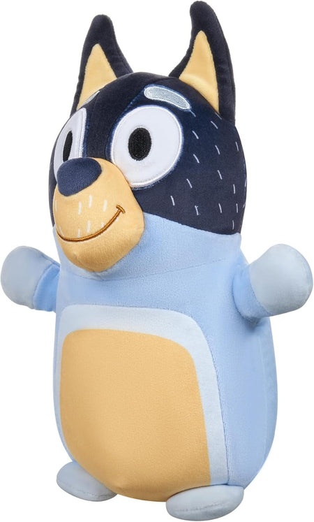 Squishmallows: HugMees Bluey Plush - Bandit - 10" Plush Toys & Games Jazwares