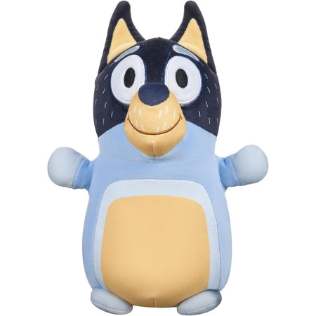 Squishmallows: HugMees Bluey Plush - Bandit - 10" Plush Toys & Games Jazwares