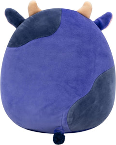 Squishmallows: Ingred the Purple and Black Spotted Cow - 8" Plush Toys & Games Jazwares