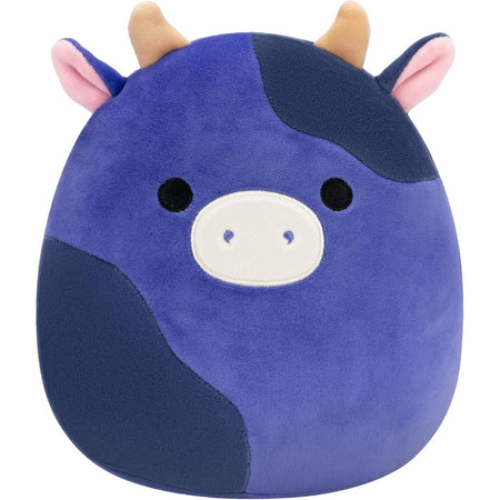 Squishmallows: Ingred the Purple and Black Spotted Cow - 8" Plush Toys & Games Jazwares