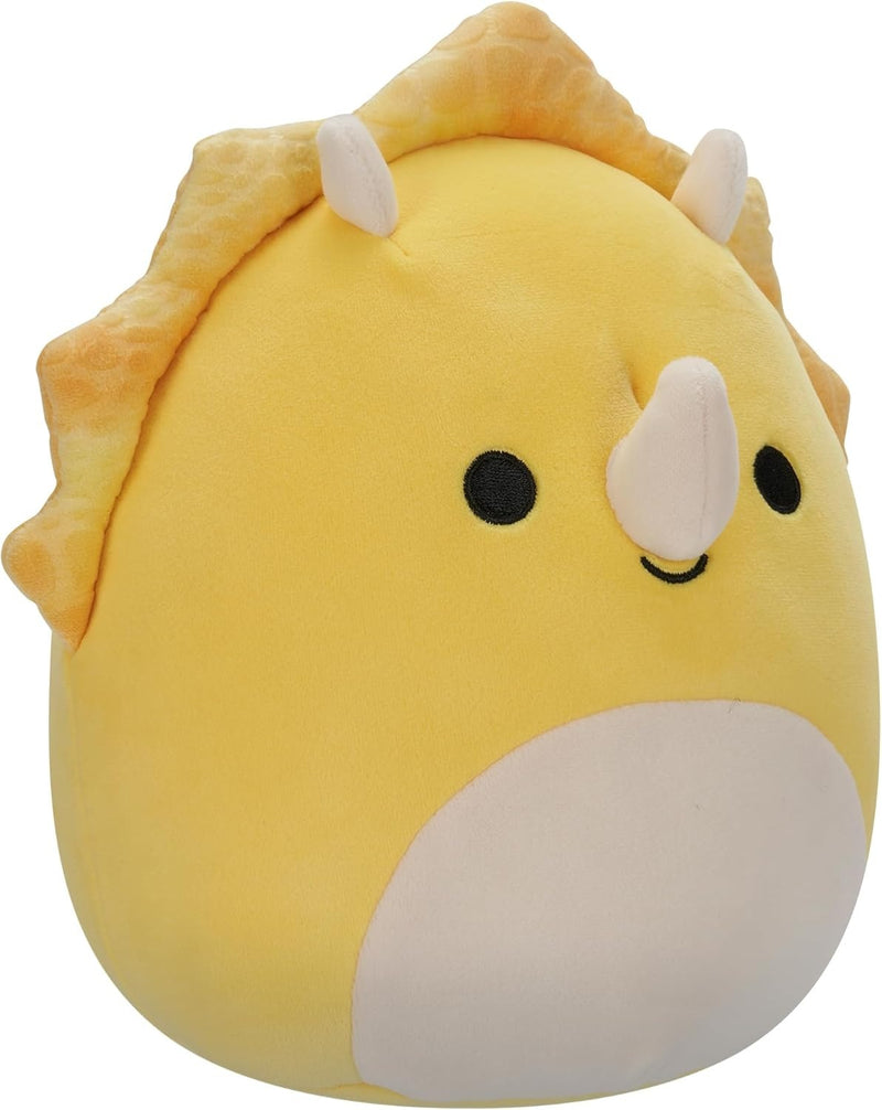 Squishmallows: Lancaster the Yellow Triceratops - 7.5" Plush Toys & Games Jazwares