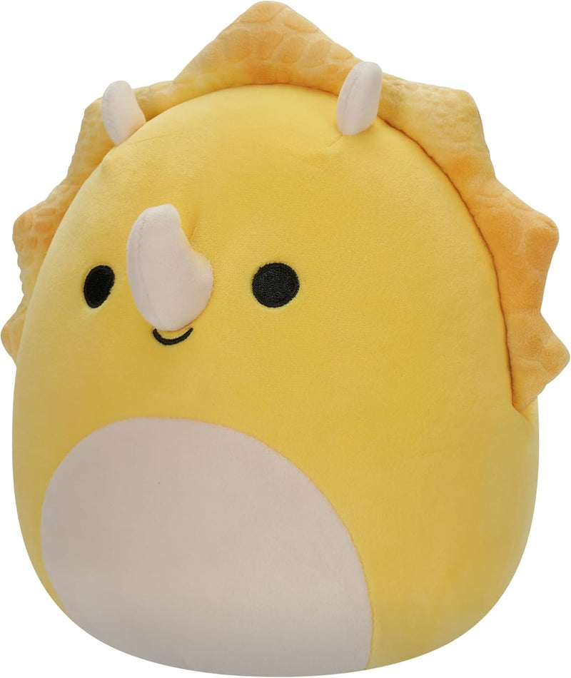 Squishmallows: Lancaster the Yellow Triceratops - 7.5" Plush Toys & Games Jazwares