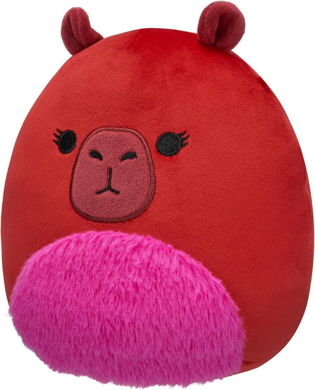 Squishmallows: Marcia the Maroon Capybara - 8" Plush Toys & Games Jazwares