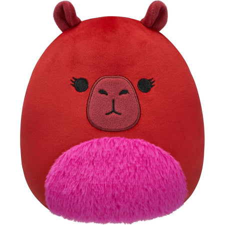 Squishmallows: Marcia the Maroon Capybara - 8" Plush Toys & Games Jazwares