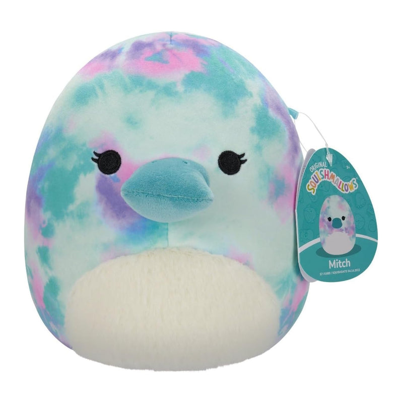 Squishmallows: Mitch the Tie-Dye Platypus Plush - 7.5" Plush Toys & Games Jazwares