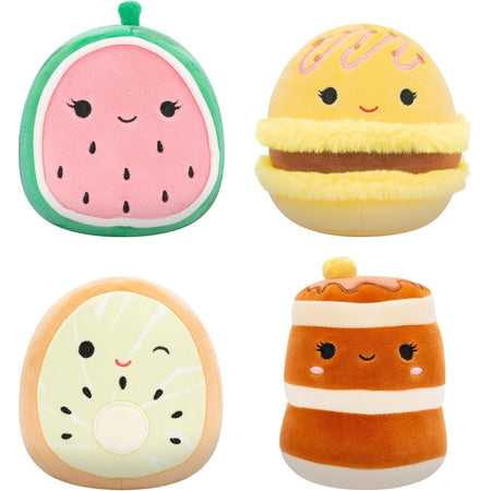 Squishmallows Original Food Plushes - 5" Plush Toys & Games Jazwares