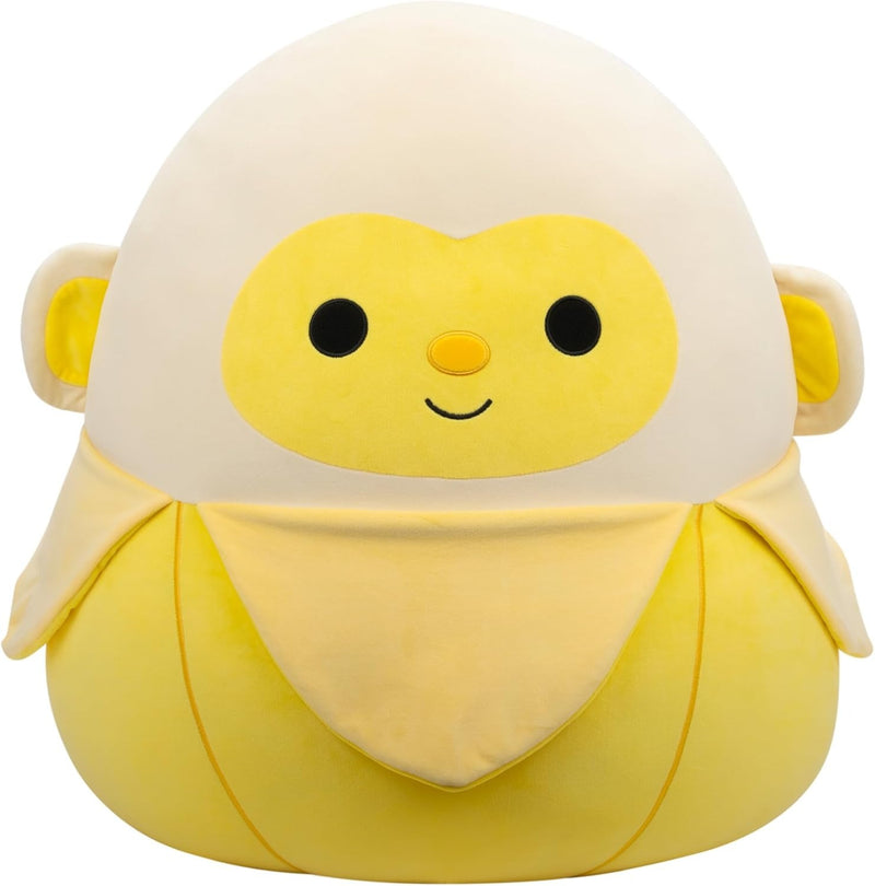 Squishmallows: Pierogi the Banana Monkey Plush - 24" Plush Toys & Games Jazwares