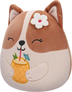 Squishmallows: Regina the Corgi - 7.5" Plush Toys & Games Jazwares
