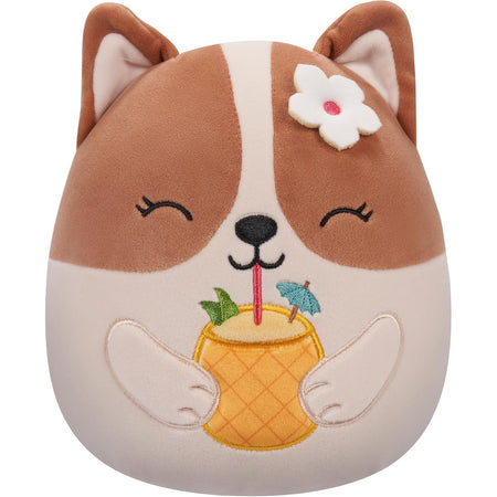 Squishmallows: Regina the Corgi - 7.5" Plush Toys & Games Jazwares
