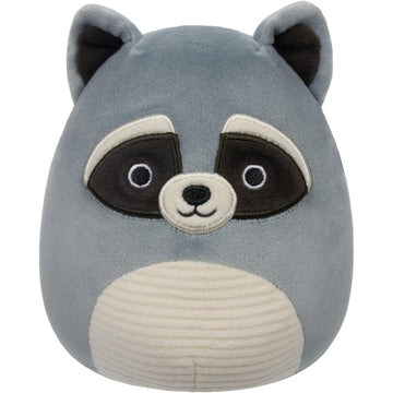 Squishmallows: Rocky the Grey Raccoon Plush - 7.5" Plush Toys & Games Jazwares