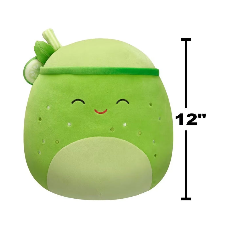 Squishmallows: Townes the Cucumber Mint Smoothie 12" Plush Toys & Games Jazwares