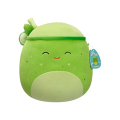 Squishmallows: Townes the Cucumber Mint Smoothie 12" Plush Toys & Games Jazwares