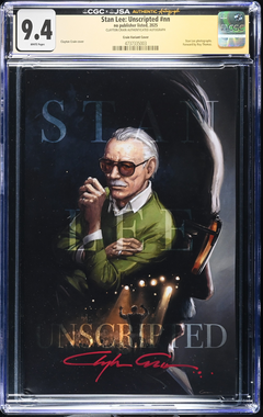 Stan Lee Unscripted [Clayton Crain CGC 9.4  NYCC Signed CVR] 2025