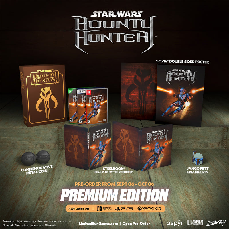 Star Wars: Bounty Hunter Premium Edition - Limited Run #032 [Xbox Series X] Xbox Series X Collector Limited Run Games