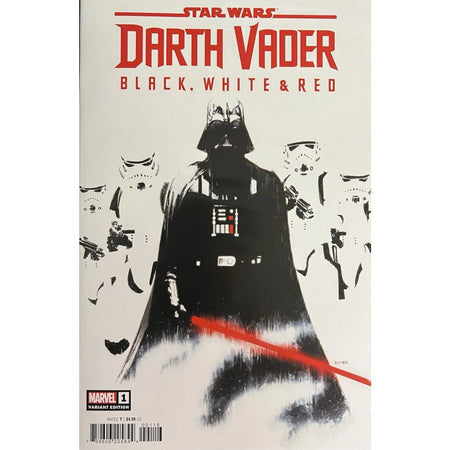 Star Wars Darth Vader Black White and Red: #1 [Kaare Andrews - 1:25] 2023 Comics Marvel Comics