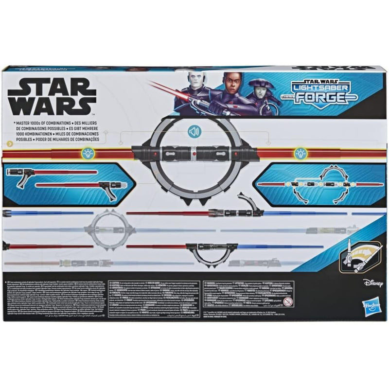 Star Wars: Lightsaber Forge - Inquisitor Masterworks Set Electronic Lightsaber Building Kit Toys & Games Hasbro   