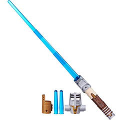 Star Wars: Lightsaber Forge - Jedi Master Obi-Wan Kenobi Electronic Lightsaber Building Kit Toys & Games Hasbro   