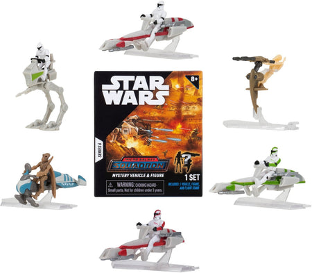 Star Wars: Micro Galaxy Mystery Vehicle and Figure Toys & Games Jazwares