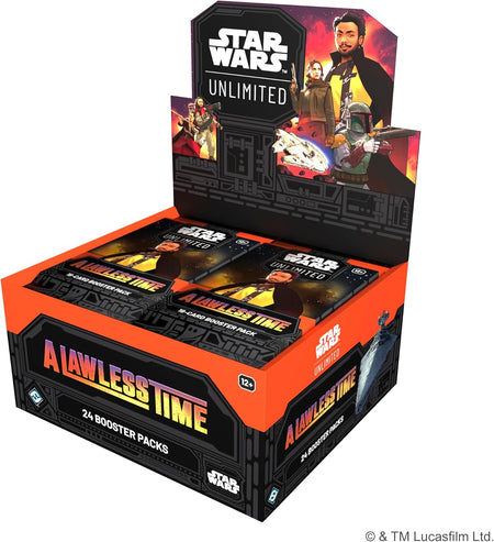 Star Wars Unlimited TCG: A Lawless Time Booster Box (24 Packs) Card Game Fantasy Flight Games