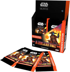 Star Wars Unlimited TCG: A Lawless Time Booster Box Carbonite Edition (12 Packs) Card Game Fantasy Flight Games