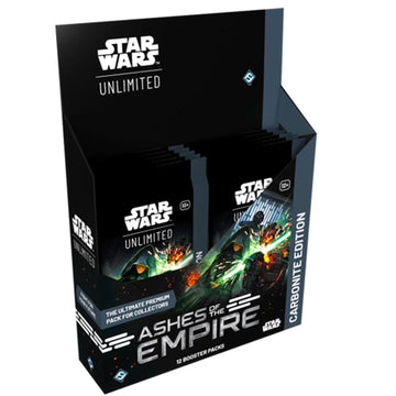 Star Wars Unlimited TCG: Ashes of the Empire Carbonite Booster Box Card Game Fantasy Flight Games