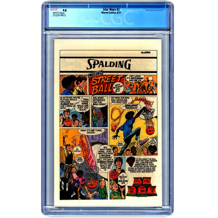 Star Wars: #2 [Tom Palmer CGC 9.8] 1977 Comics Marvel Comics