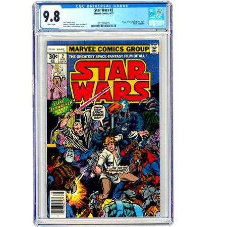 Star Wars: #2 [Tom Palmer CGC 9.8] 1977 Comics Marvel Comics