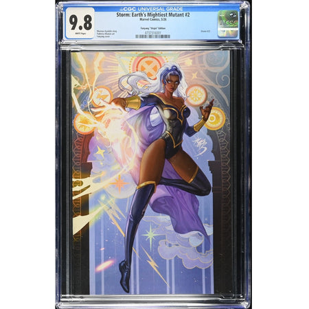 Storm Earth's Mightiest Mutant: #2 [Fan Yang CGC 9.8 Virgin 1:50] 2026 Comics Marvel Comics