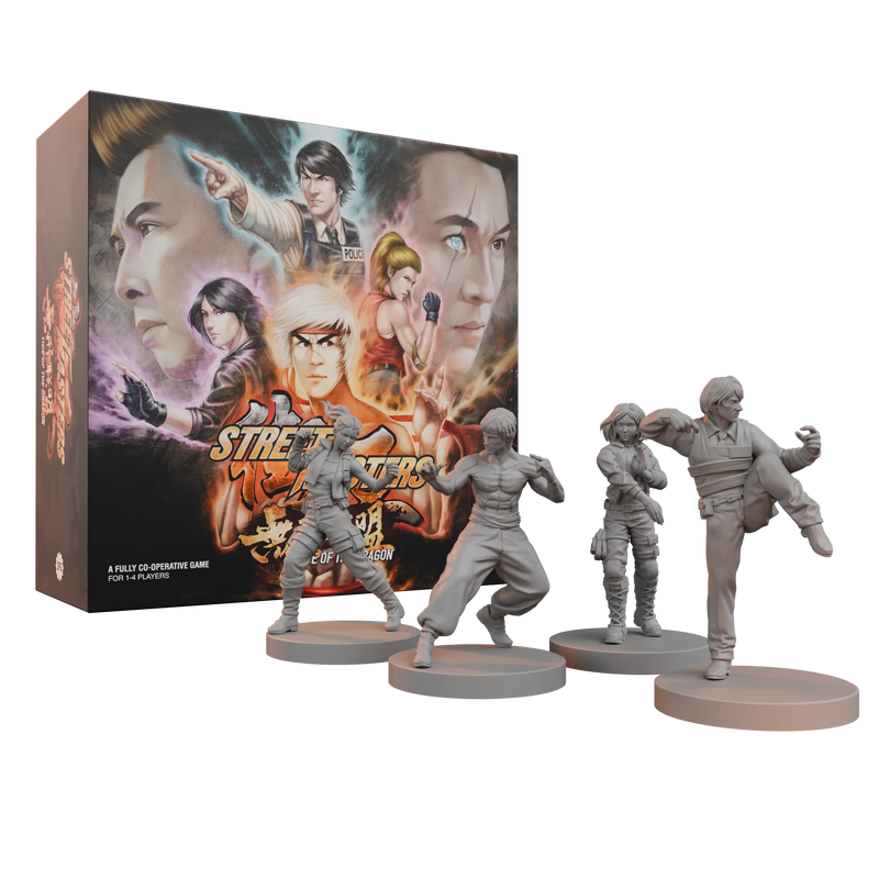 Street Masters II: Tide of the Dragon [Board Game, 1 - 4 Players] Board Game Steamforged Games